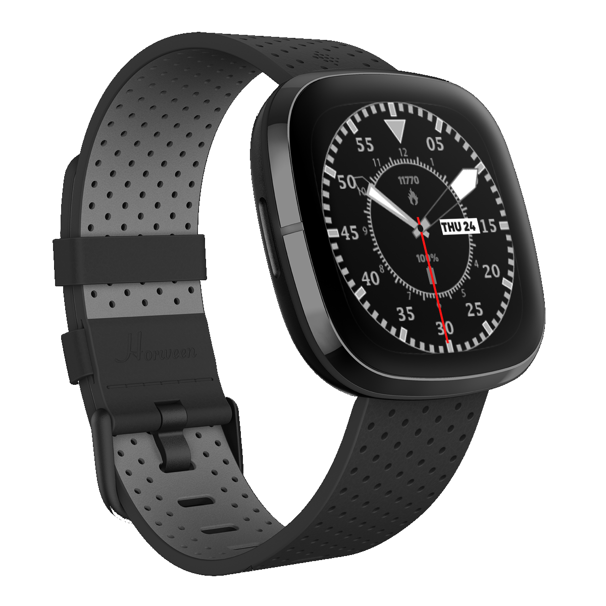 Luxury Pilot Designer Fitbit Watch